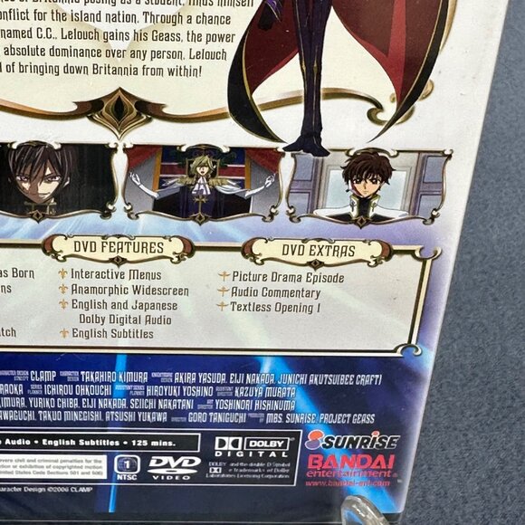 Bandai Entertainment Code Geass: Lelouch Of The Rebellion Season 1 DVD Anime New - Picture 6 of 8